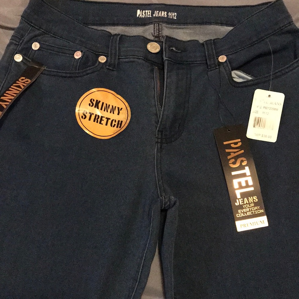 Pastel jeans size 11/12 skinny fit skinny stretch